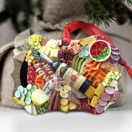 Wine Party For Wine Lovers - Horizontal Ornament - Owl Ohh - Owl Ohh