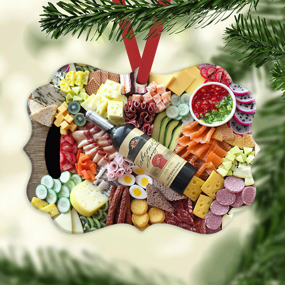 Wine Party For Wine Lovers - Horizontal Ornament - Owl Ohh - Owl Ohh
