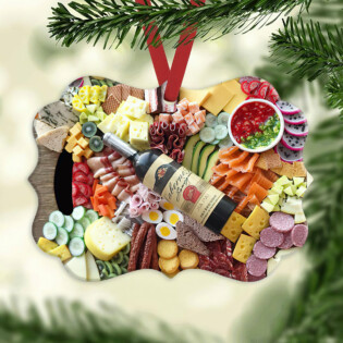 Wine Party For Wine Lovers - Horizontal Ornament - Owl Ohh - Owl Ohh