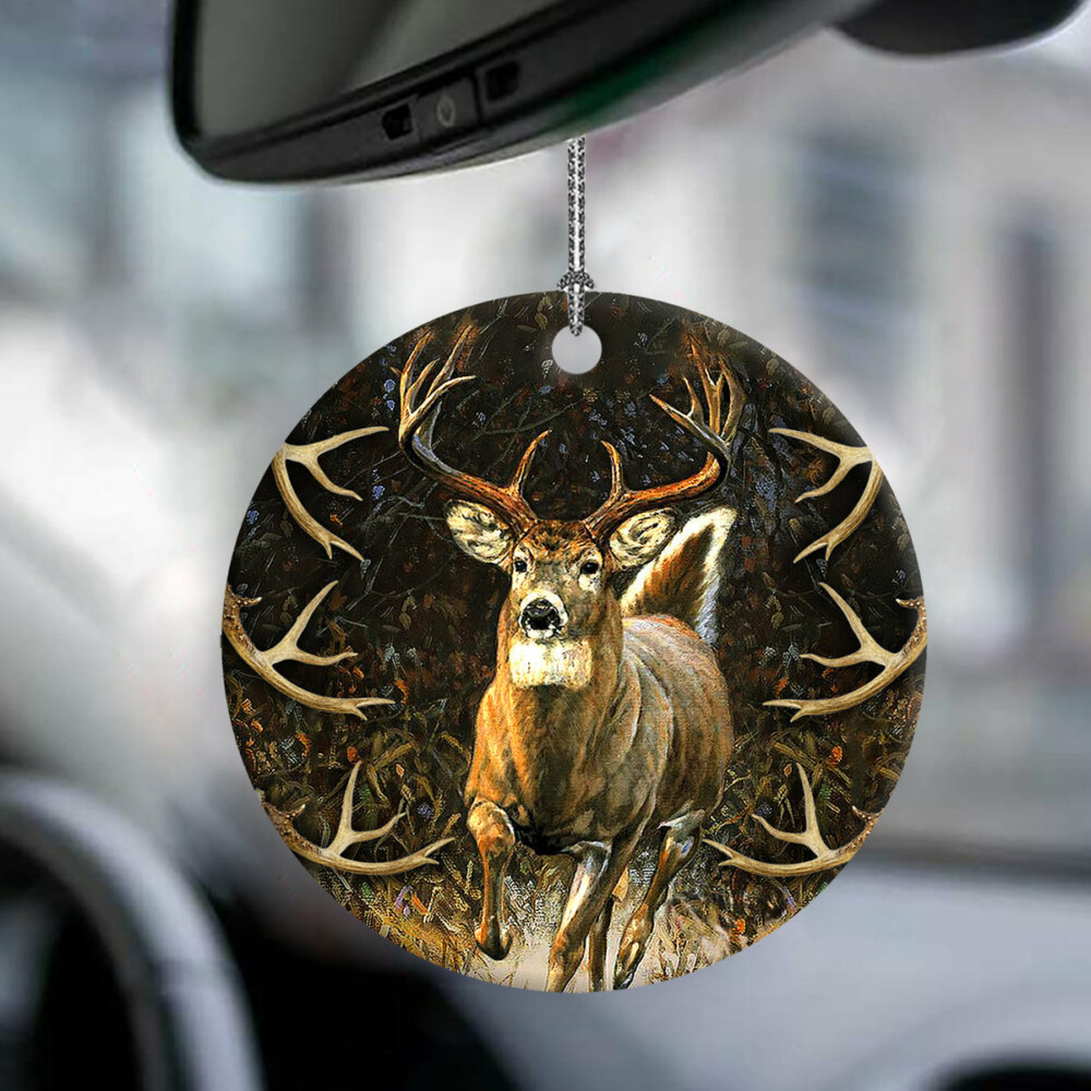 Hunting Deer Hunting Lovers - Circle Ornament - Owl Ohh - Owl Ohh