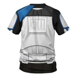 Star Wars Captain Rex Costume - Unisex 3D T-shirt