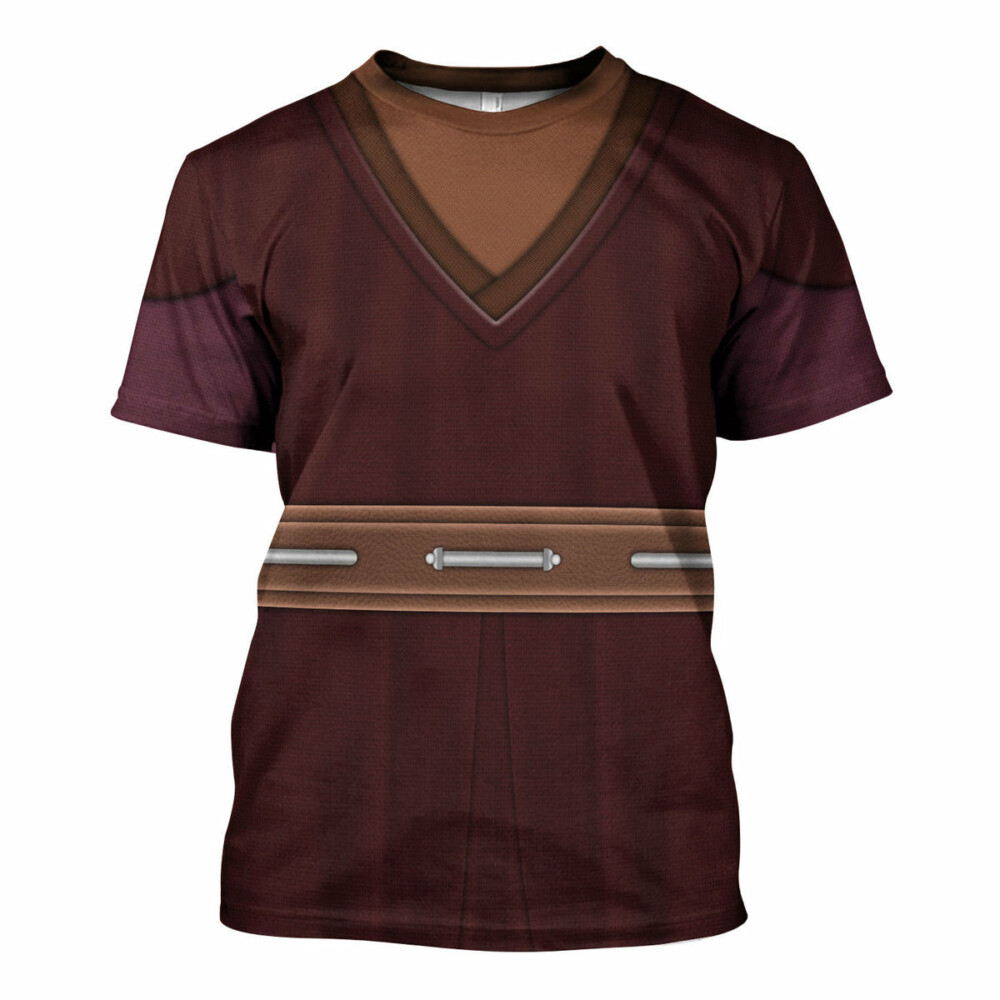 Star Wars Plo Koon Costume - Unisex 3D T-shirt