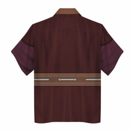 Star Wars Plo Koon Costume - Hawaiian Shirt