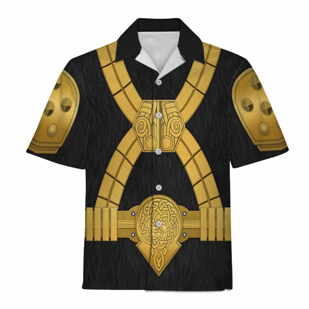 Star Wars Black Krrsantan Costume - Hawaiian Shirt