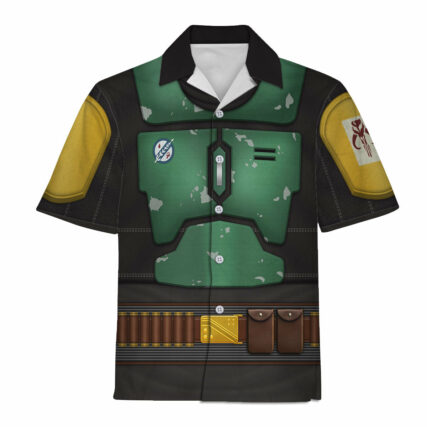 Star Wars The Book Of Boba Fett Costume - Hawaiian Shirt