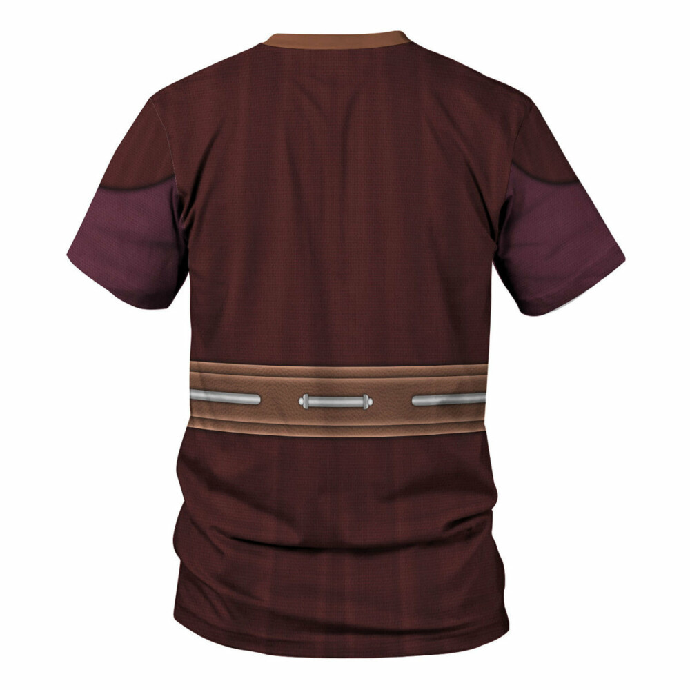 Star Wars Plo Koon Costume - Unisex 3D T-shirt