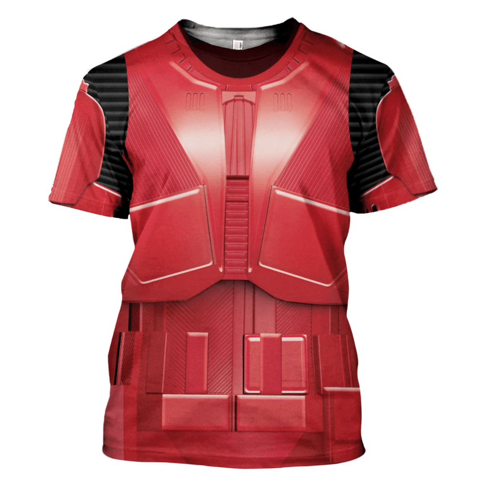 Star Wars Sith Trooper Costume - Unisex 3D T-shirt