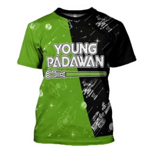 Star Wars BABY Master And Training Matching - Unisex 3D T-shirt