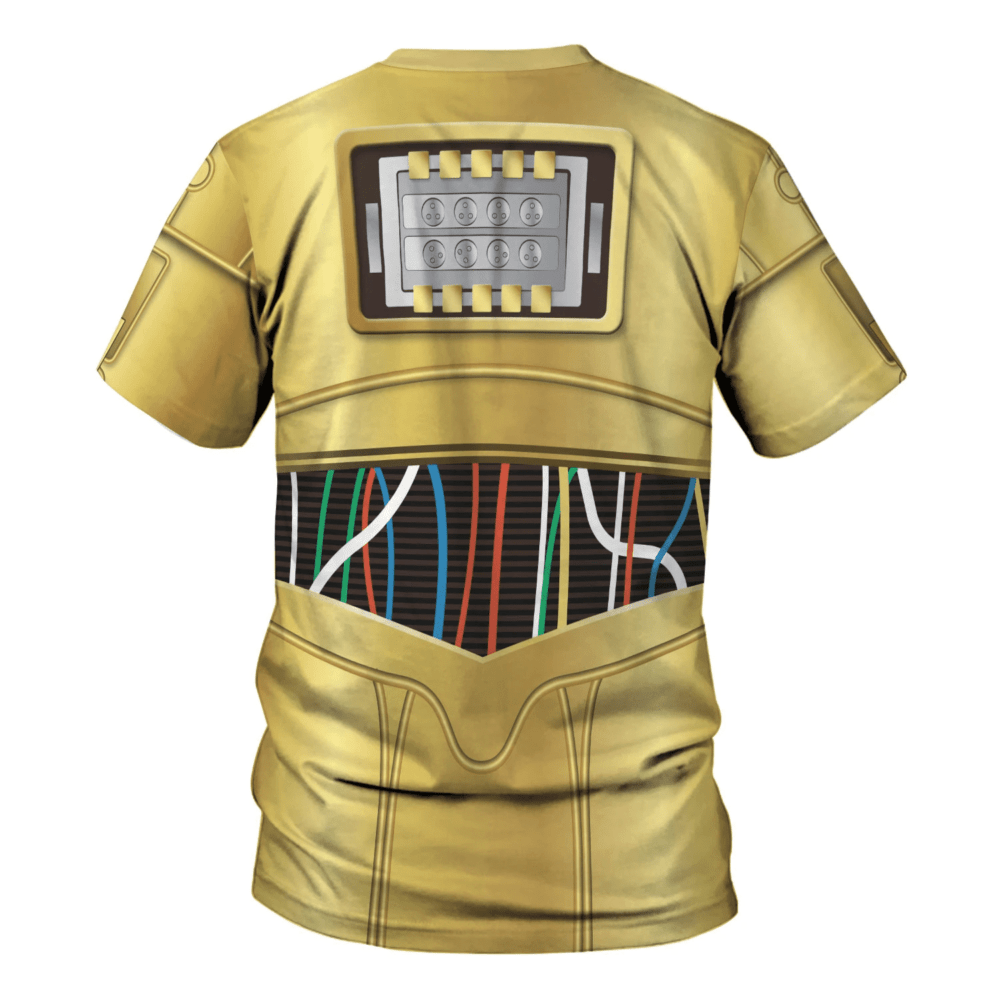 Star Wars Star Wars Golden Style - Unisex 3D T-shirt