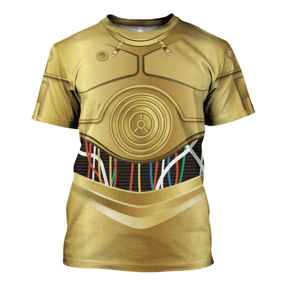 Star Wars Star Wars Golden Style - Unisex 3D T-shirt
