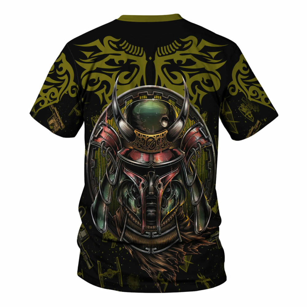 Star Wars Boba Fet Samurai - Unisex 3D T-shirt
