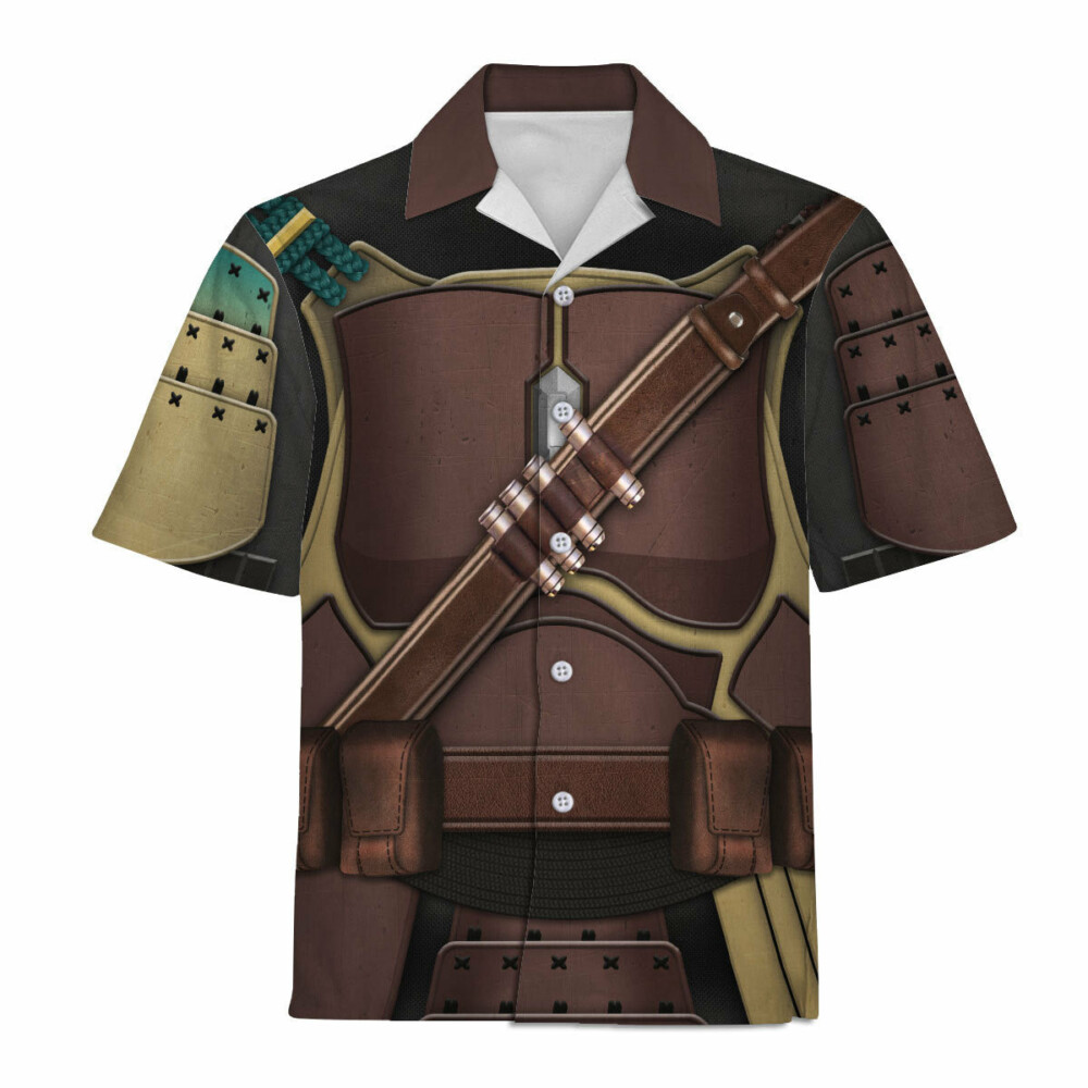 Star Wars Mandalorian Samurai Cool - Hawaiian Shirt