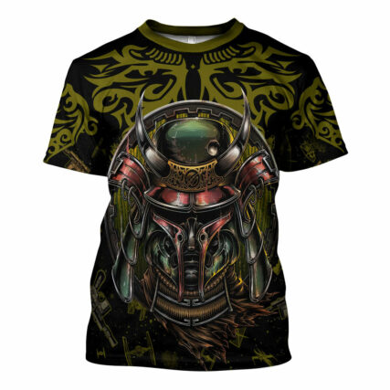 Star Wars Boba Fet Samurai - Unisex 3D T-shirt