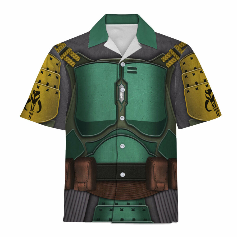 Star Wars Boba Fet Samurai Costume - Hawaiian Shirt