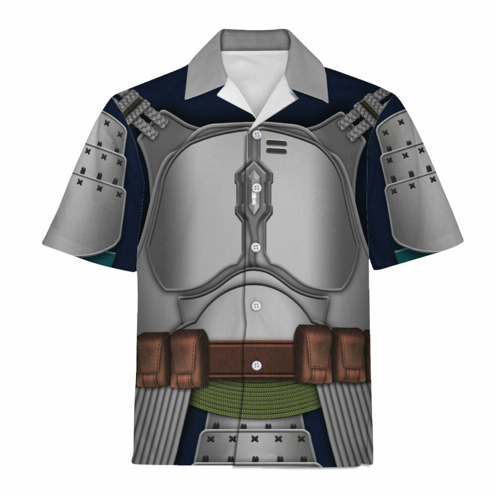 Star Wars Jango Fet Samurai Costume - Hawaiian Shirt