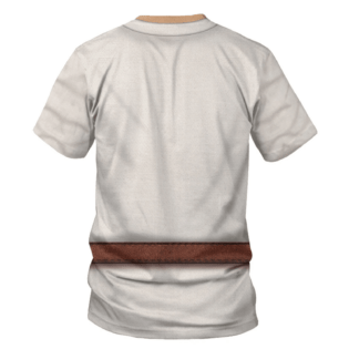 Star Wars Jedi Luke SW Costume - Unisex 3D T-shirt