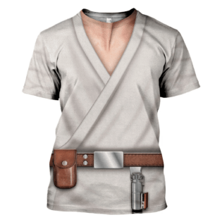 Star Wars Jedi Luke SW Costume - Unisex 3D T-shirt