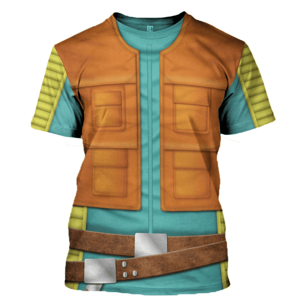 Star Wars Greedo Tetsu Jr. Costume - Unisex 3D T-shirt