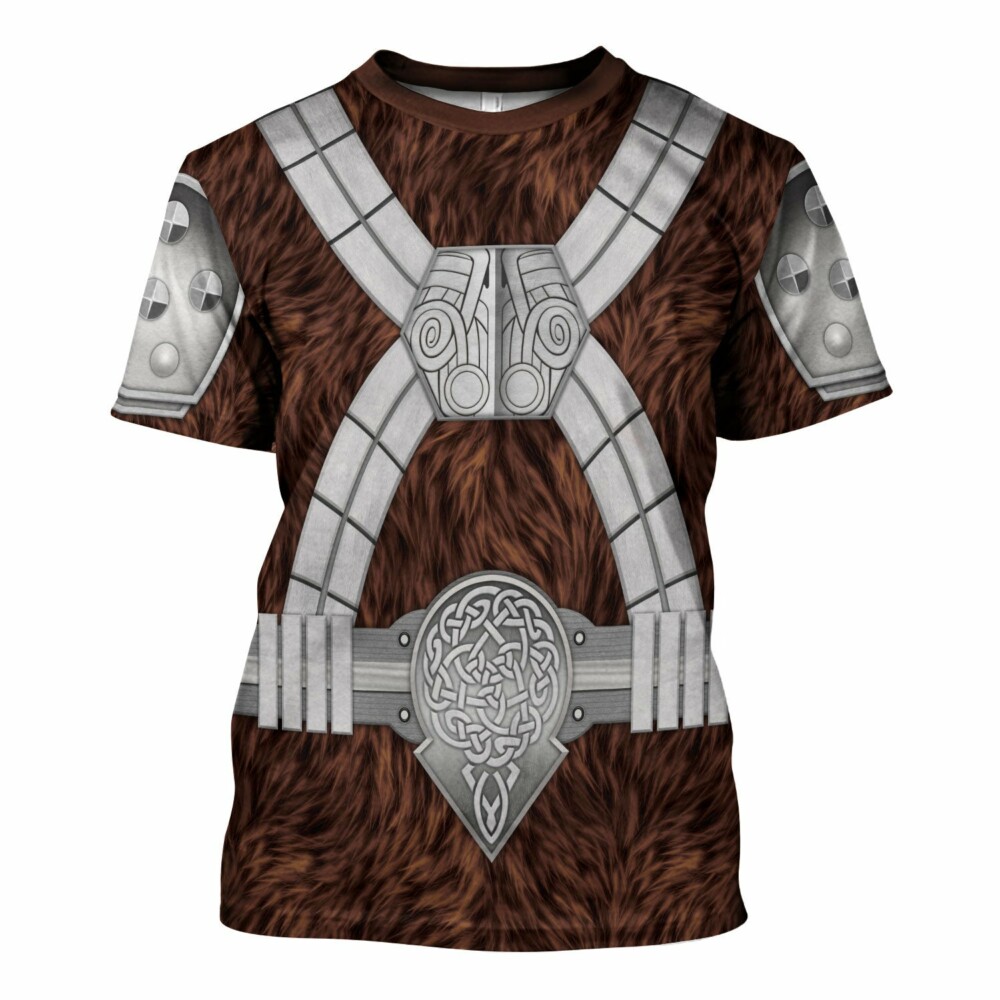 Star Wars Black Krrsantan, Brown Costume - Unisex 3D T-shirt