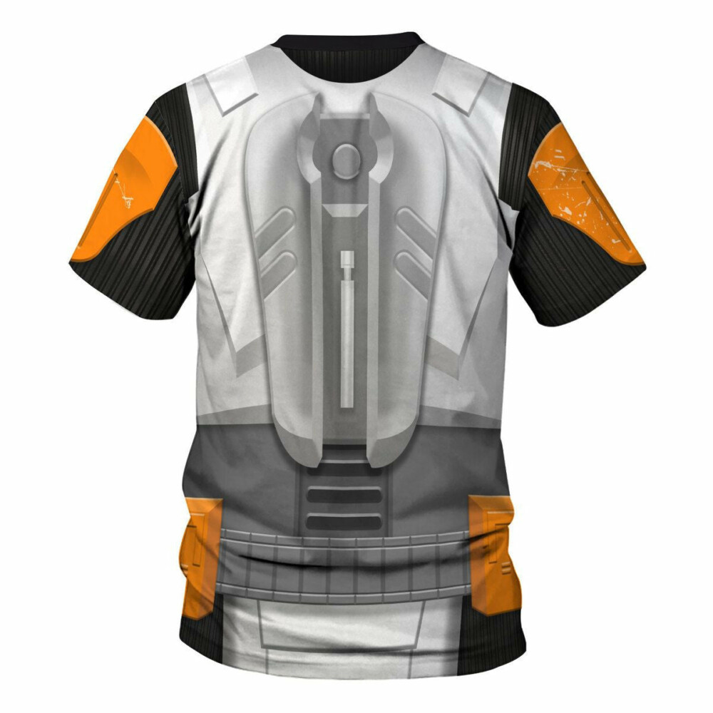 Star Wars Commander Cody Costume - Unisex 3D T-shirt