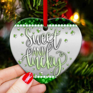 Patrick's Day Jewelry Clover Sweet And Lucky - Heart Ornament - Owl Ohh - Owl Ohh
