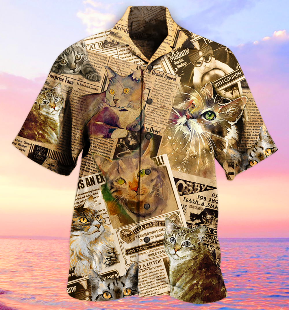 Cat Journal Unique - Hawaiian Shirt - Owl Ohh - Owl Ohh