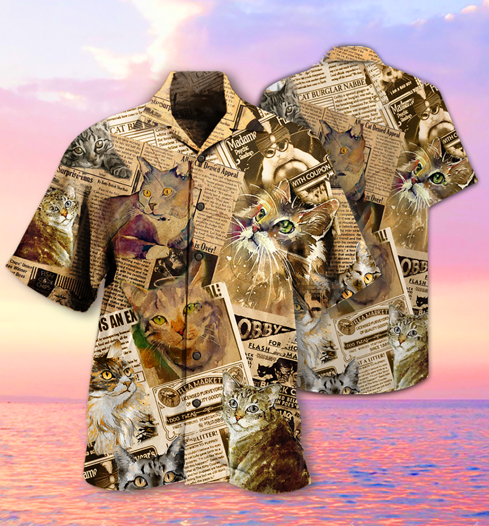 Cat Journal Unique - Hawaiian Shirt - Owl Ohh - Owl Ohh