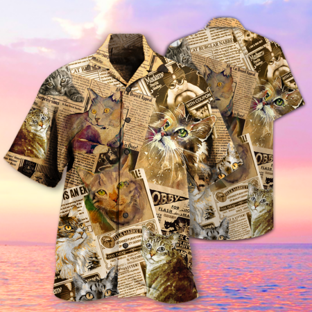 Cat Journal Unique - Hawaiian Shirt - Owl Ohh - Owl Ohh