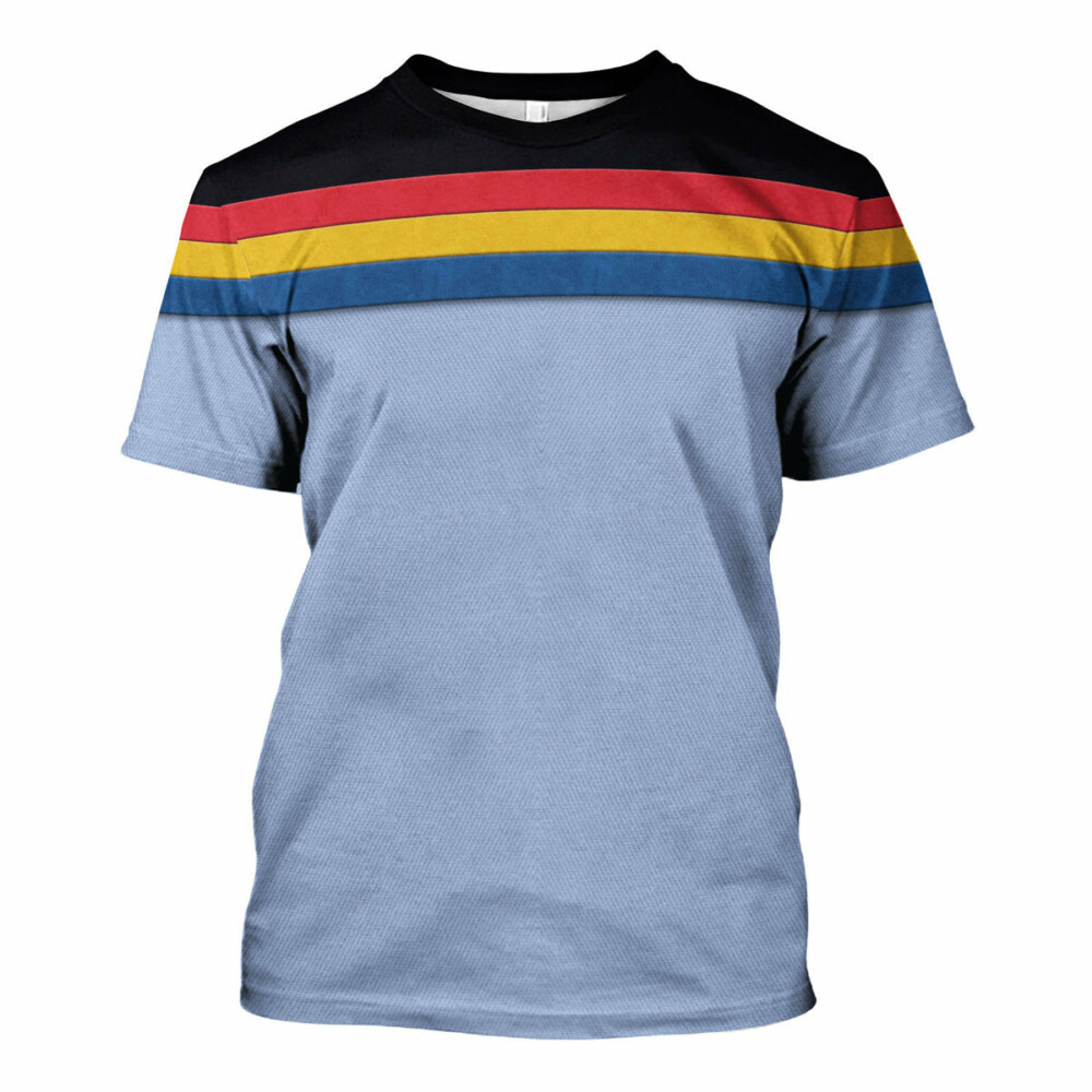Star Trek Wesley Crusher Cool - Unisex 3D T-shirt