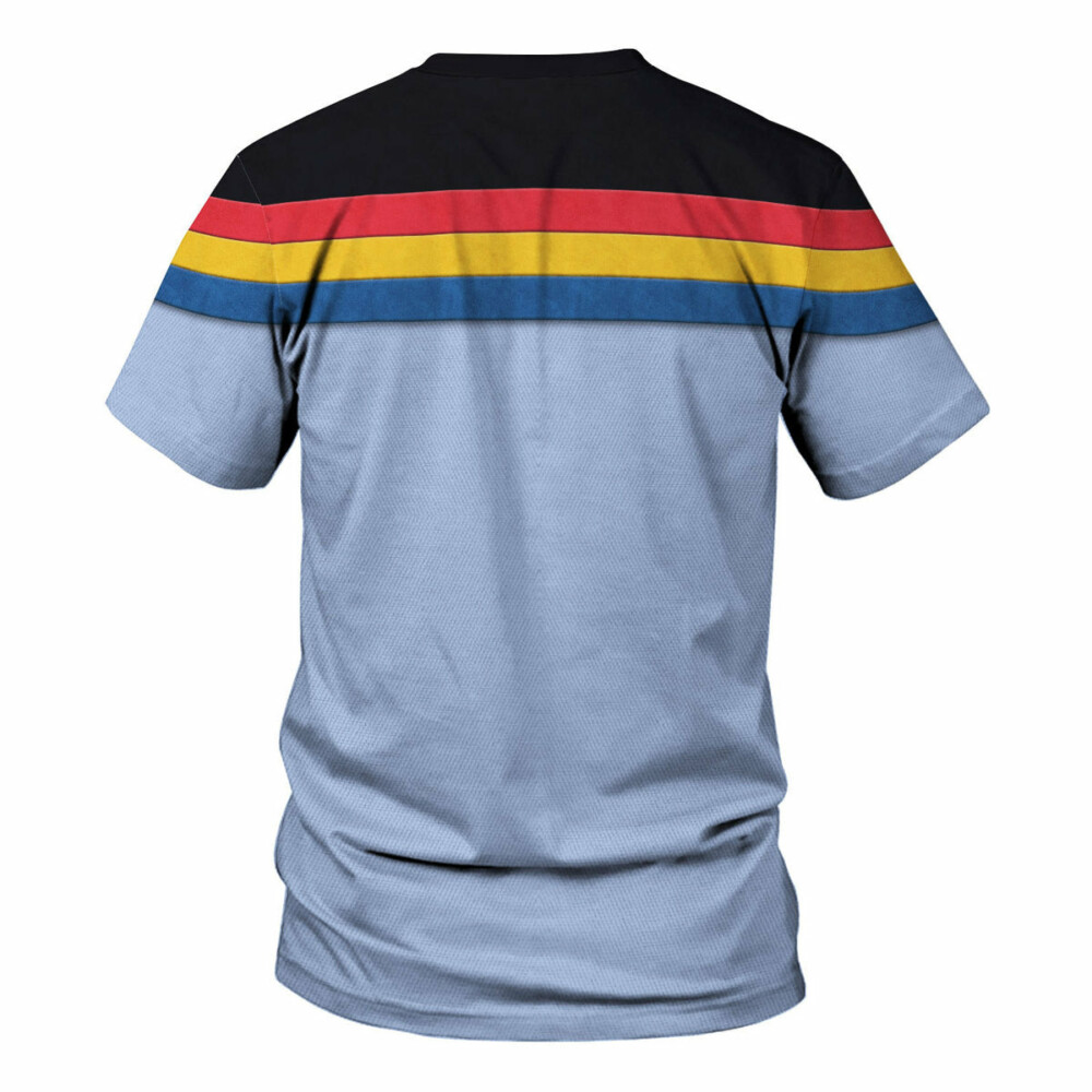 Star Trek Wesley Crusher Cool - Unisex 3D T-shirt