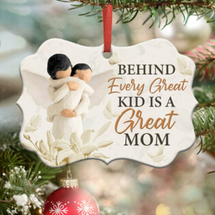 Family Great Mom Angel - Horizontal Ornament - Owl Ohh - Owl Ohh