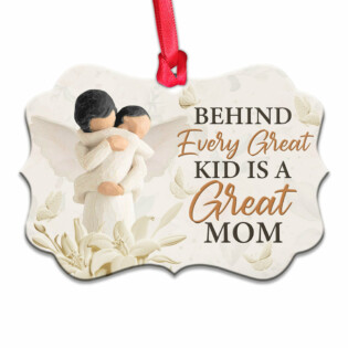 Family Great Mom Angel - Horizontal Ornament - Owl Ohh - Owl Ohh