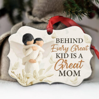 Family Great Mom Angel - Horizontal Ornament - Owl Ohh - Owl Ohh