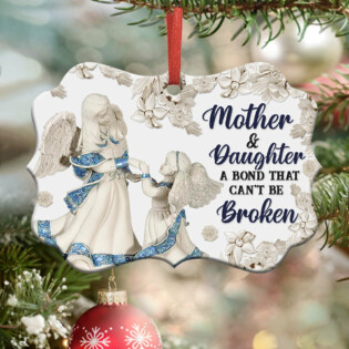 Family Mother And Daughter Lovely - Horizontal Ornament - Owl Ohh - Owl Ohh