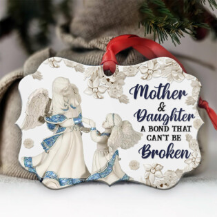Family Mother And Daughter Lovely - Horizontal Ornament - Owl Ohh - Owl Ohh
