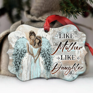 Family Like Mother Like Daughter - Horizontal Ornament - Owl Ohh - Owl Ohh