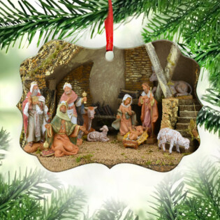 Jesus Bless For You - Horizontal Ornament - Owl Ohh - Owl Ohh