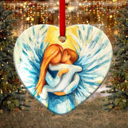 Angel With True Love - Heart Ornament - Owl Ohh - Owl Ohh