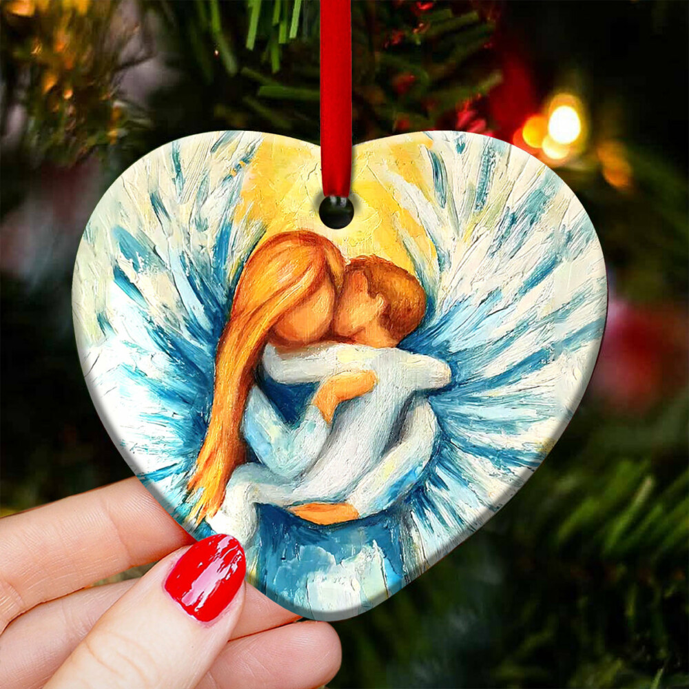 Angel With True Love - Heart Ornament - Owl Ohh - Owl Ohh