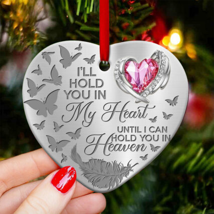 Butterfly Memorial Butterfly You In My Heart - Heart Ornament - Owl Ohh - Owl Ohh