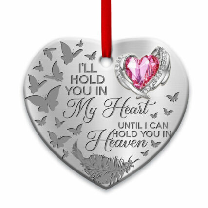 Butterfly Memorial Butterfly You In My Heart - Heart Ornament - Owl Ohh - Owl Ohh