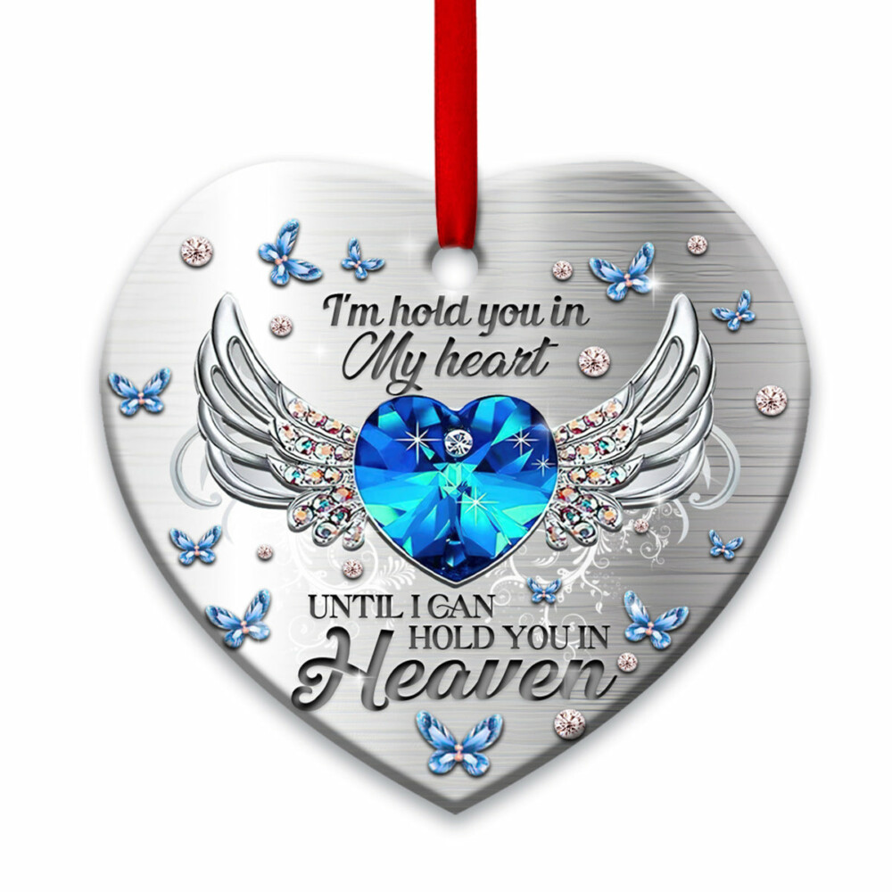 Butterfly Memorial Hold You In My Heart Jewelry Faith Angel Wings - Heart Ornament - Owl Ohh - Owl Ohh