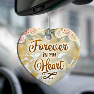 Angel Faith Forever In My Heart - Heart Ornament - Owl Ohh - Owl Ohh