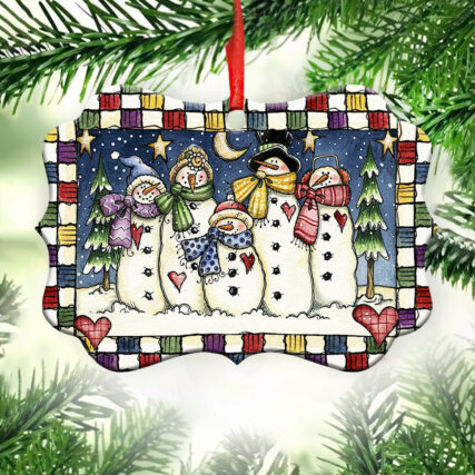 Family Christmas The Love Of Family Is Lifes Greatest Blessing - Horizontal Ornament - Owl Ohh - Owl Ohh