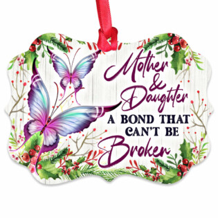Butterfly Mother And Daughter Life - Horizontal Ornament - Owl Ohh - Owl Ohh