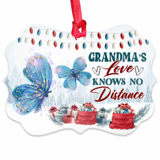 Butterfly Grandma No Distance - Horizontal Ornament - Owl Ohh - Owl Ohh