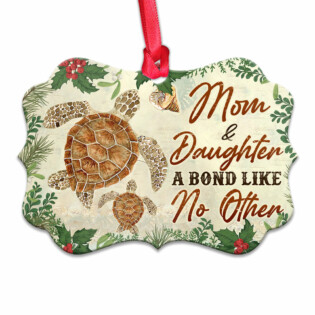 Turtle A Bond Like No Other - Horizontal Ornament - Owl Ohh - Owl Ohh