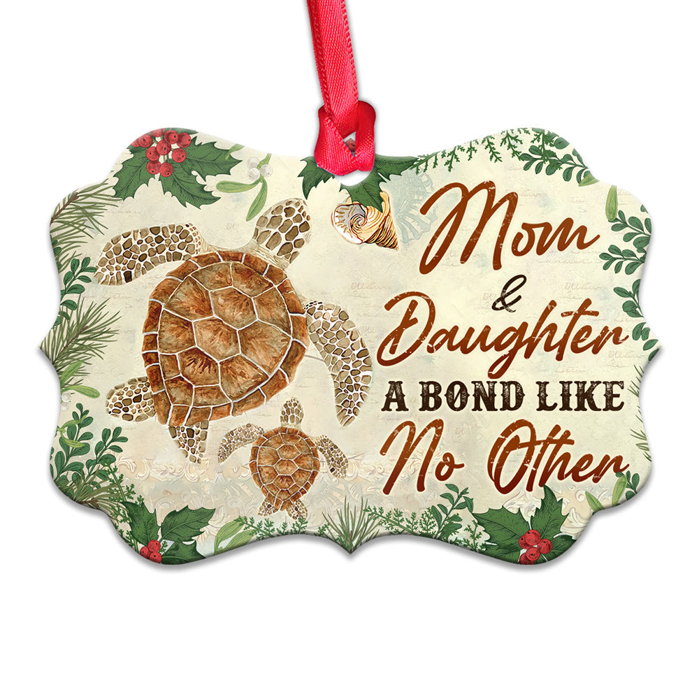 Turtle A Bond Like No Other - Horizontal Ornament - Owl Ohh - Owl Ohh
