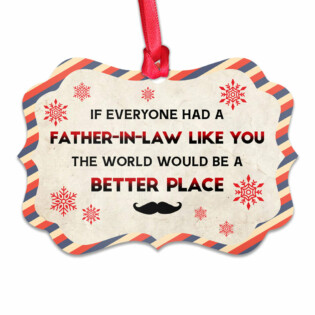 Family Gift A Father In Law Like You - Horizontal Ornament - Owl Ohh - Owl Ohh