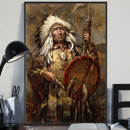 Native Peace Love Life So Special - Vertical Poster - Owl Ohh - Owl Ohh